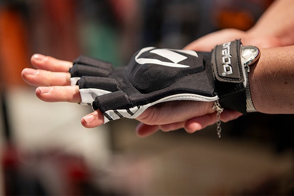 hockey vingerloze handschoen